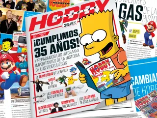 Consigue este jueves un suplemento especial gratuito del 35º aniversario de Hobby Consolas, junto a 20minutos