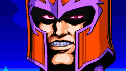 Magneto en X-Men The Arcade Game