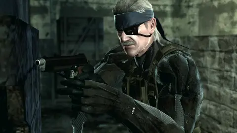 Old Snake en Metal Gear Solid 4