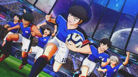 La selección japonesa en Captain Tsubasa II