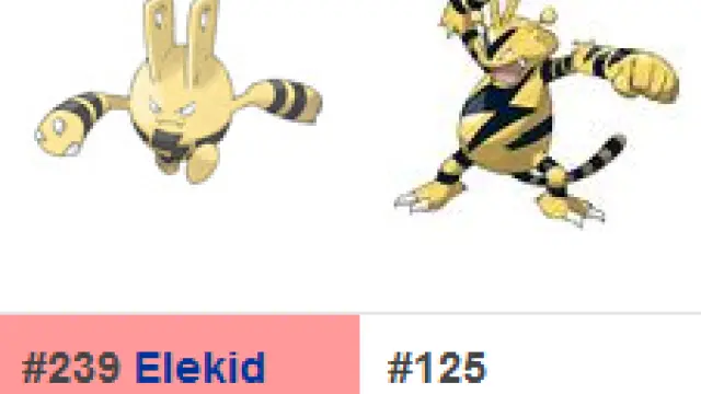 Elekid se incorporaría en la 2ª generación de Pokémon GO