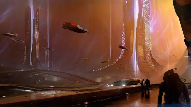 Otro arte oficial del nuevo Mass Effect