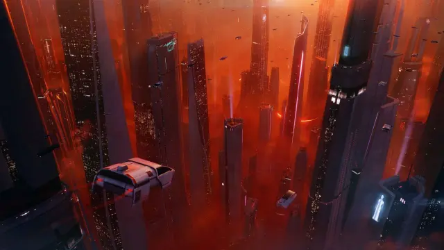 Uno de los artes oficiales de Mass Effect 5