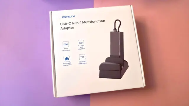 JSAUX 6-in-1 Docking Station Box