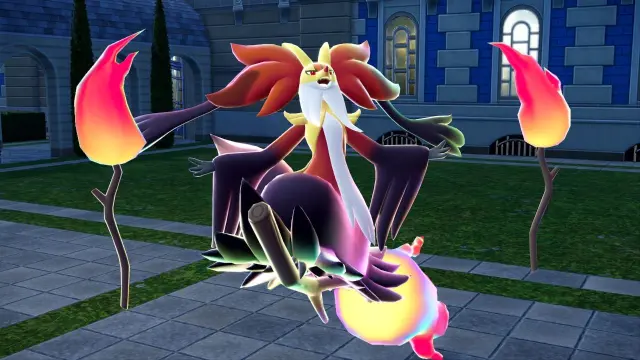 Mega-Delphox es uno de los Pokémon más ardientes de Leyendas Pokémon: Z-A