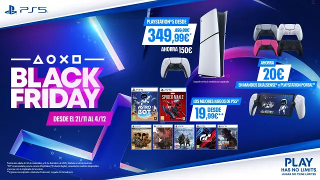 Consigue una PS5 más barata que nunca con las ofertas Black Friday