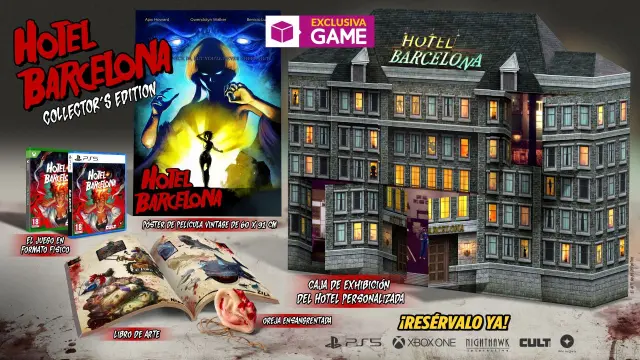Ya puedes reservar la Collector's Edition de Hotel Barcelona para PS5 y Xbox