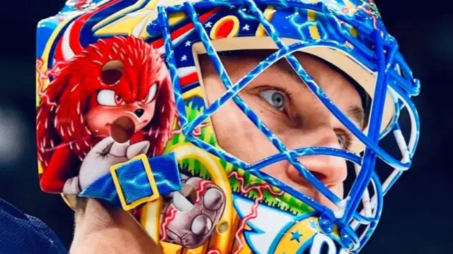 Este jugador de la NHL cumplió el sueño de su hijo con esta obra de arte