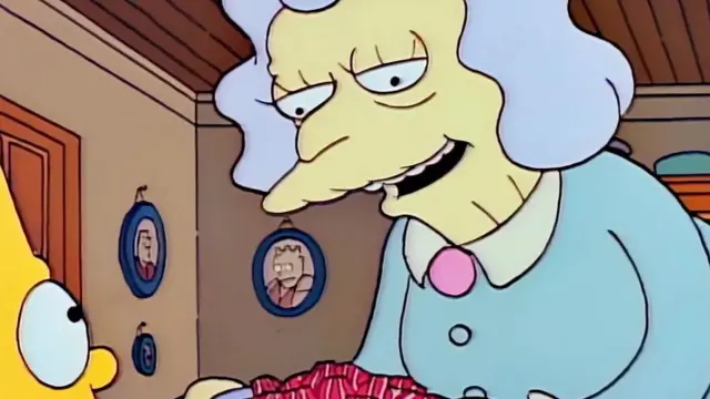 Alice Glick en su primera aparición en Los Simpson.