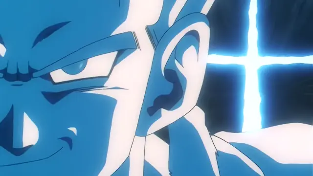 Gohan, poseído por Baby, destroza a Piccolo con un Kame Hame Ha en Dragon Ball GT