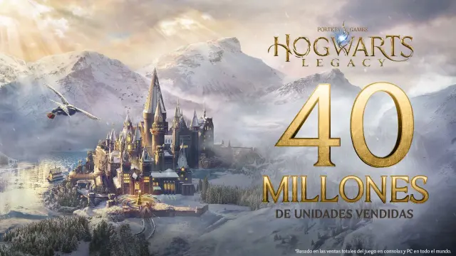 Hogwarts Legacy ha vendido más de 40 millones de copias hasta la fecha