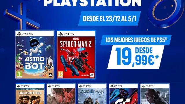 Algunos de los juegos de PS5 que puedes pedir en GAME con descuento navideño