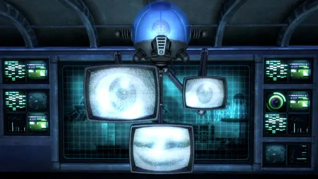 La sala de realidad virtual de Old World Blues era como Tranquility Lane de Fallout 3