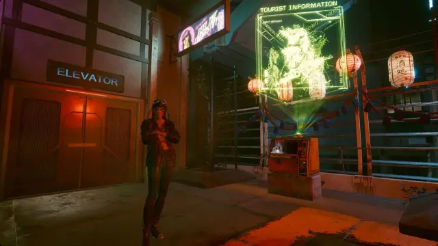 Los ascensores son más importantes de lo que crees en Cyberpunk 2077