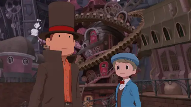El profesor Layton y el Nuevo Mundo a vapor