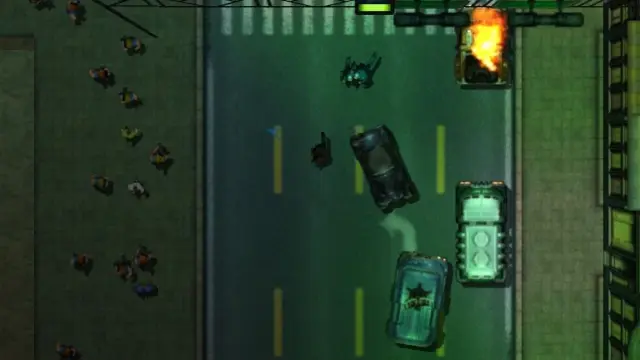 GTA 2 se jugaba casi igual que el primero, pero la ambientación era demasiado bizarra
