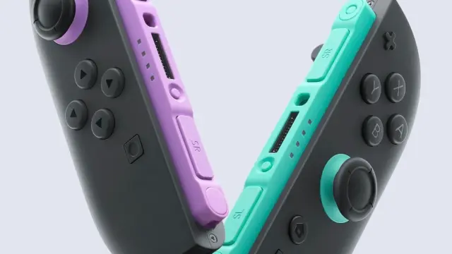 Los nuevos mandos Joy-Con 2 morado claro y verde claro llegarán a las tiendas en febrero