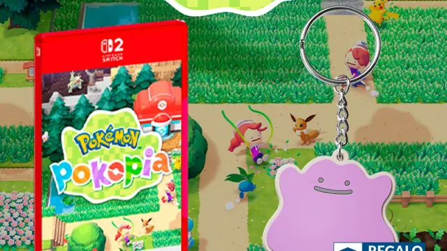 Reserva Pokémon Pokopia en GAME para conseguir un llavero muy chulo
