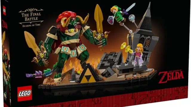 La épica batalla entre Link y Ganon queda de lujo en formato LEGO, ¿verdad?