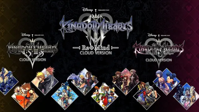 Todos los juegos de Kingdom Hearts están disponibles en Nintendo Switch... mediante la nube
