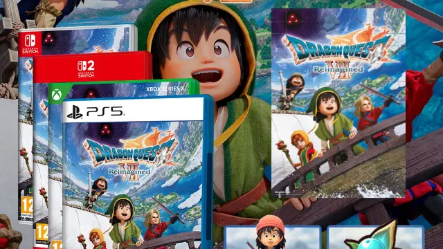 Ya puedes reservar la edición física de Dragon Quest VII Reimagined en GAME