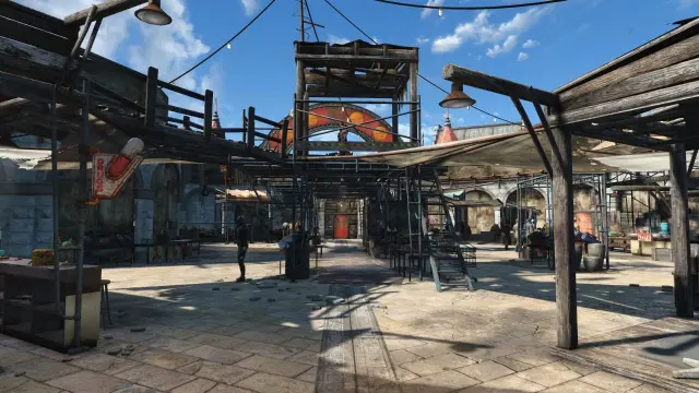Mercado de Nuka-Town en Fallout 4: Nuka-World (DLC)