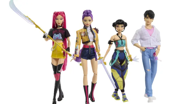 Línea Golden de Las guerreras k-pop