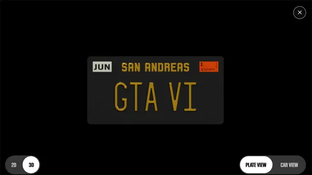GTA Online matrículas personalizadas
