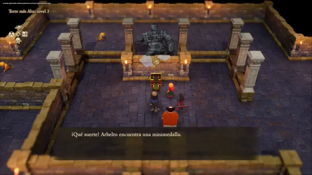 Minimedallas en Dragon Quest VII Reimagined