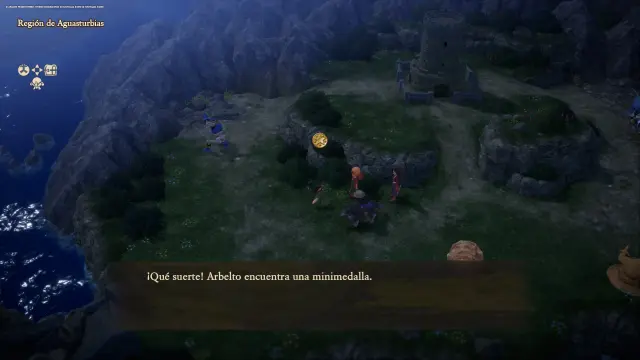 Minimedallas en Dragon Quest VII Reimagined