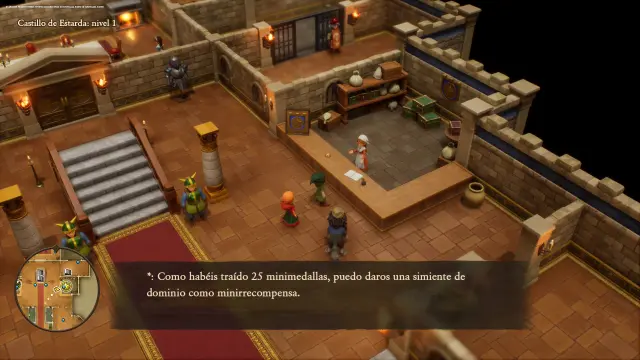 Minimedallas en Dragon Quest VII Reimagined