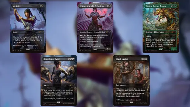 Cartas de Shadowheart