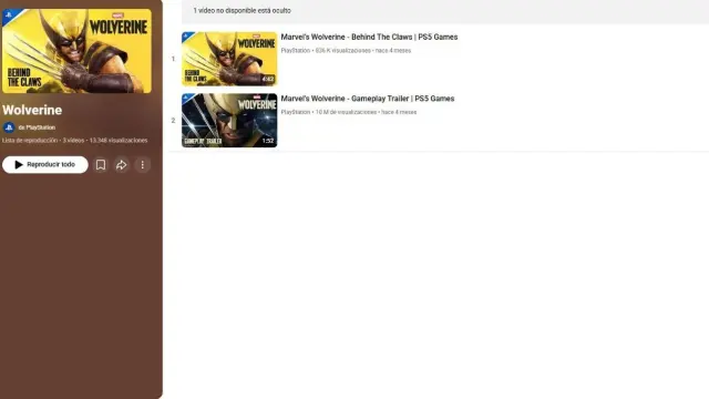 Marvel Lobezno tiene un nuevo vídeo oculto en el canal de YouTube de PlayStation