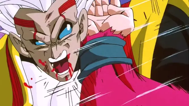 La brutal paliza que le propinó Goku Super Saiyan 4 a Vegeta Baby en Dragon Ball GT