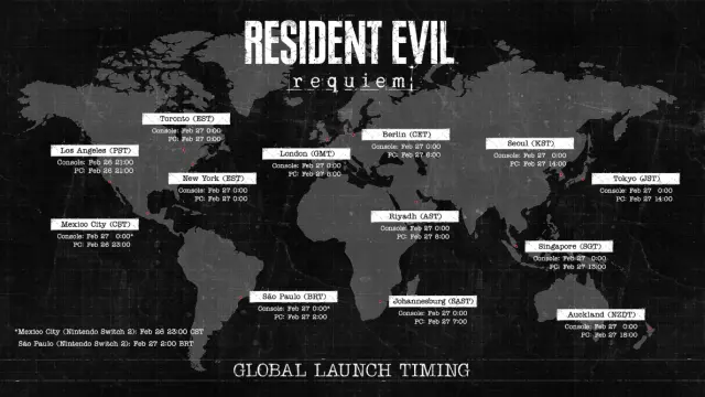 A qué hora se podrá jugar a Resident Evil Requiem