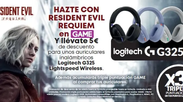 Resident Evil Requiem y otros productos te esperan en GAME