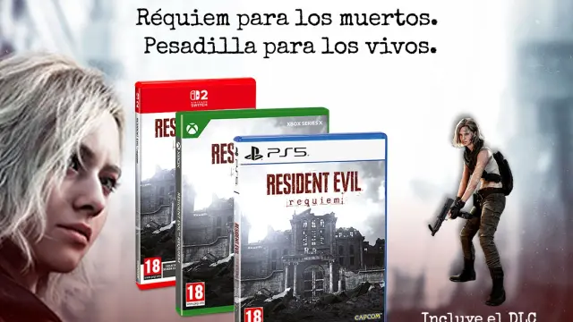 Resident Evil Requiem y otros productos te esperan en GAME