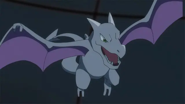 Aerodactyl es el Pokémon que puedes revivir con el ámbar viejo en la primera generación