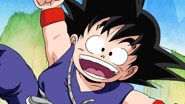 Goku niño en Dragon Ball
