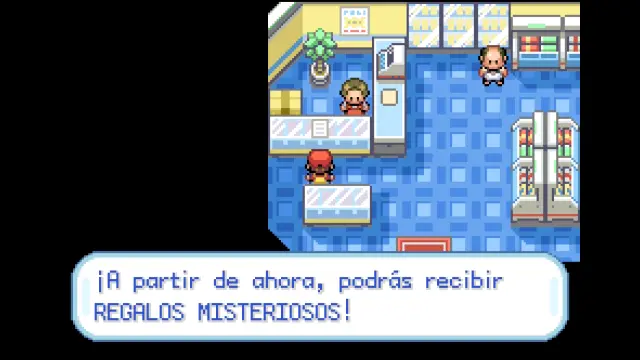 Regalo misterioso en Pokemon Rojo Fuego y Verde Hoja