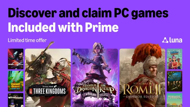 Estas son algunas de las novedades que llegan a Amazon Luna este mes de marzo