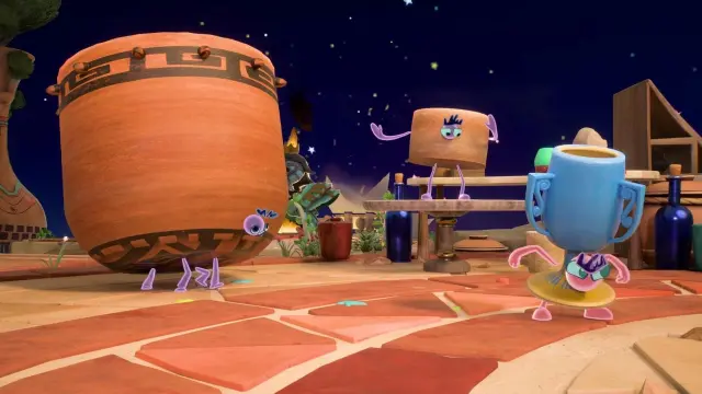 Lo nuevo de Tim Schafer en Double Fine es Kiln, un juego de jarrones que se dan mamporros
