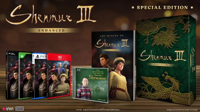 Shenmue 3 volverá con una nueva versión mejorada en PS5, Xbox, Switch 2 y PC