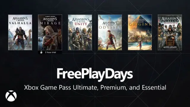 6 juegos de Assassin's Creed están disponibles gratis hasta el lunes 6 de abril en Series X|S y One