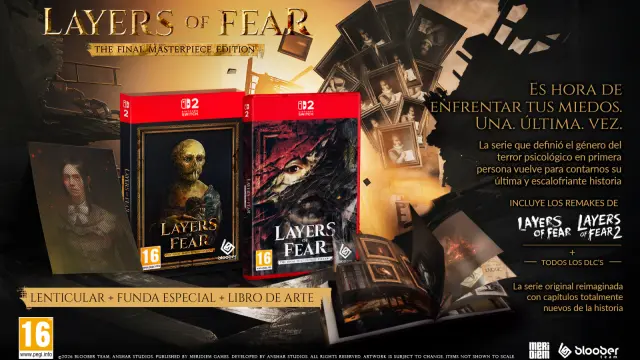 Layers of Fear Final Masterpiece Edition edición física