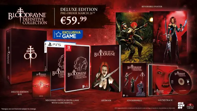 BloodRayne Definitive Collection Deluxe Edition ya está disponible para reservar en GAME