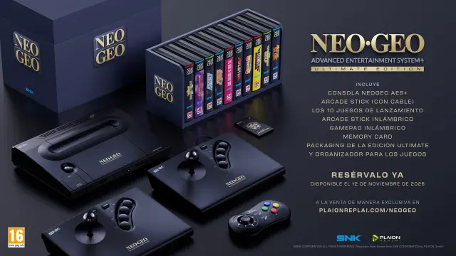 Todo lo que se sabe de Neo Geo AES+