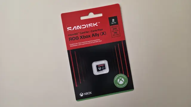 Tarjeta microSD Sandisk oficial Rog Xbox Ally