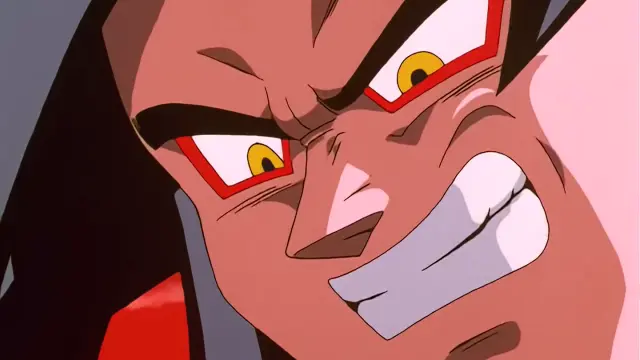 La segunda vez que Goku se transformó en Super Saiyan 4 en Dragon Ball GT