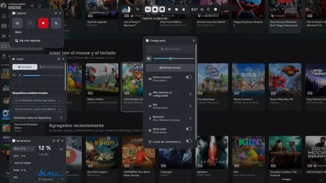 Así es el modo Xbox en un PC con Windows 11